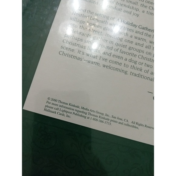 Springbok 2000 Piece Puzzle Thomas‎ Kinkade A Holiday Gathering Christmas New! - Picture 7 of 7